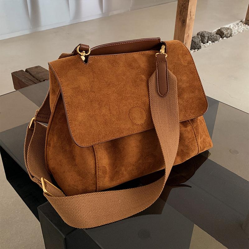 Soft Suede Handbag