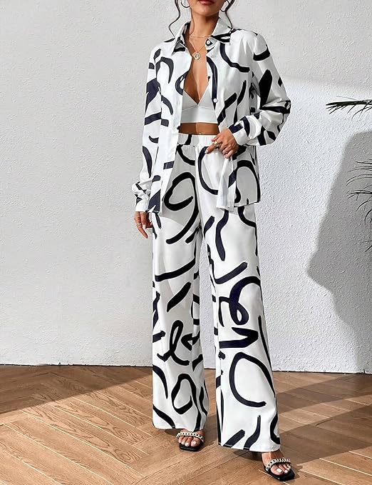 Printed Two-Piece Set