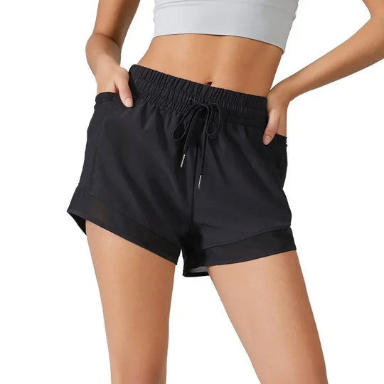 High Waist Yoga Shorts