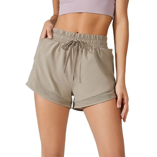 High Waist Yoga Shorts