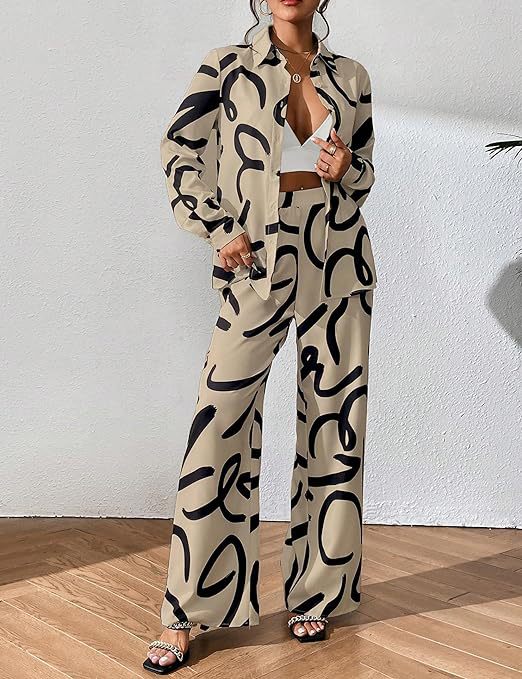 Printed Two-Piece Set