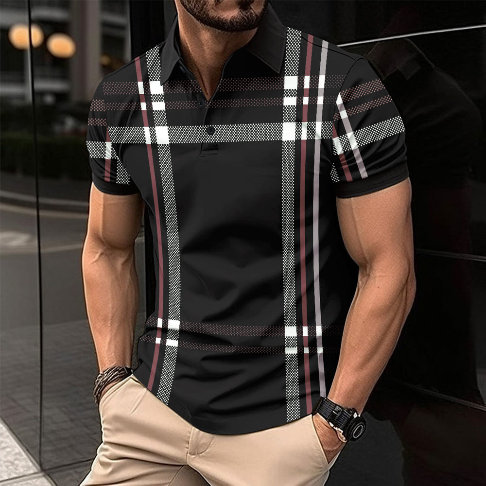 striped polo