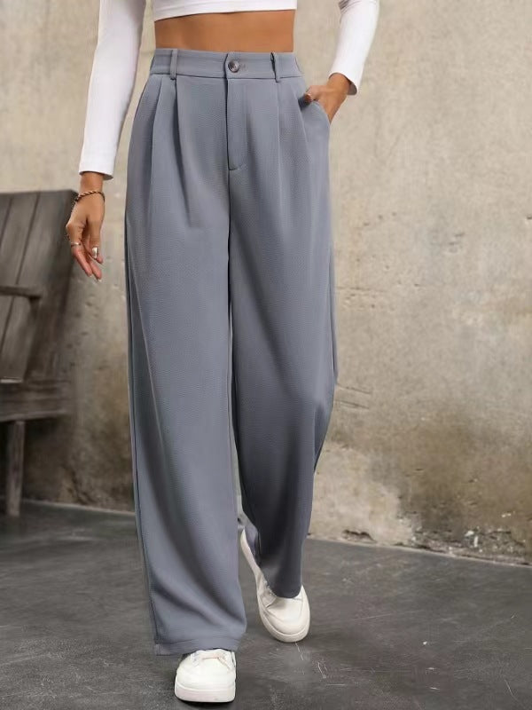 Plaited Suit Pants